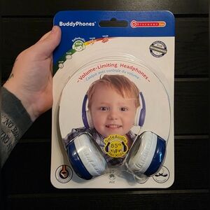 NEW BuddyPhones Volume Limiting Wired Headphones For Kids